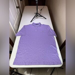003 New POLO RALPH LAUREN Men's Soft Touch Polo Shirt, Polo Purple Sz XLT Dirty